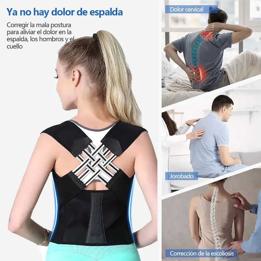 PosturePro™ Corrector de Postura Ergonómico Premium 2026